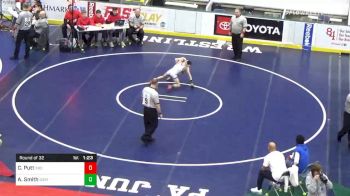 77 lbs Prelims - Carter Putt, Indiana vs Ayden Smith, Dieruff