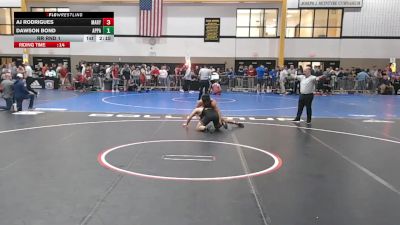 165Blue lbs Rr Rnd 1 - Aj Rodrigues, Maryland vs Dawson Bond, Appalachian State