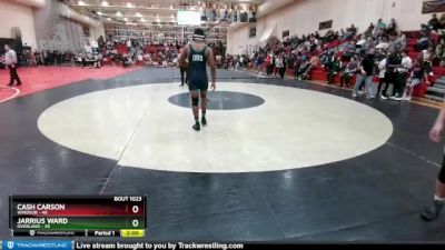 190 lbs Semifinal - Jarrius Ward, Overland vs Cash Carson, Windsor