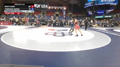 165 lbs Champ. Rd Of 64 - Riley Clark, MN vs Torrance Adkins, TX