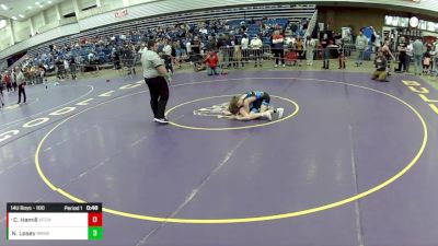 14U Boys - 100 lbs Champ. Round 2 - Colton Hamill, X-Factor Elite Wrestling vs Noah Losey, Bishop McCort High School Wrestling