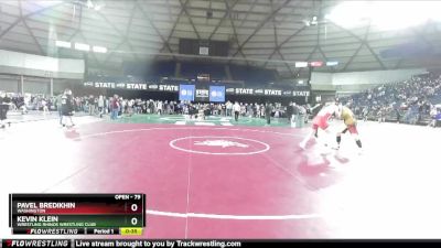 79 lbs 3rd Place Match - Kevin Klein, Wrestling Rhinos Wrestling Club vs Pavel Bredikhin, Washington