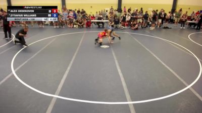 138 lbs Champ. Round 3 - Alex Oedekoven, SD vs Zytavius Williams, MN