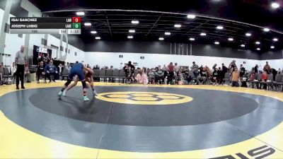 105 lbs Round 4 - Isai Sanchez, LAW/Crass vs Joseph Lubig, Lake Wrestling Club