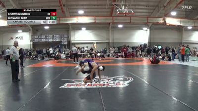 133 lbs Champ. Round 2 - Giovanni Diaz, McKendree vs Shawn McGuire, Davenport University