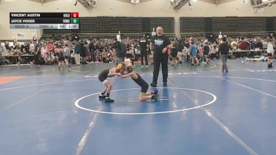 49 lbs Quarterfinal - Vincent Austin, All I See Is Gold Academy - ESE vs Jayce Vokes, TDWC Minions - ESE
