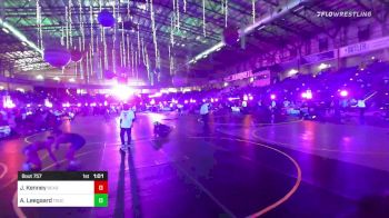 132 lbs Semifinal - John Kenney, Bear Cave WC vs Ashton Leegaard, Touch Of Gold