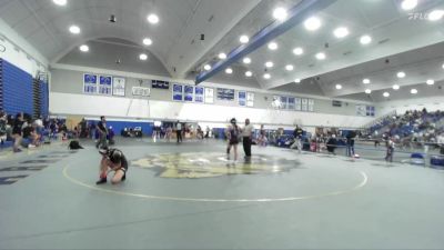 100 lbs Cons. Round 5 - Juliah Lee, El Dorado vs Valeria Rodriguez, Santiago/GG