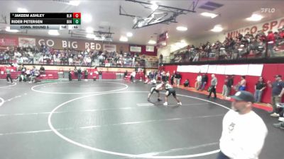 285 lbs Cons. Round 5 - Jakeem Ashley, Blackfoot vs Rider Petersen, Bonneville