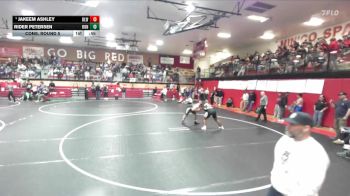 285 lbs Cons. Round 5 - Jakeem Ashley, Blackfoot vs Rider Petersen, Bonneville