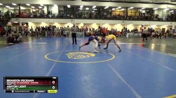 165 lbs Round 3 (10 Team) - Ashton Light, St. Clair vs Brandon Peckham, University Of Wisconsin - Stevens Point