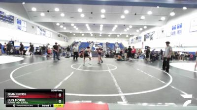 138 lbs Semifinal - Sean Gross, Chaminade vs Luis Moriel, Servite High School