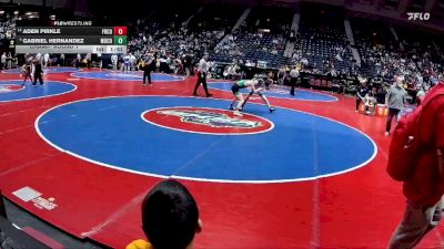 2A-106 lbs Champ. Round 1 - Aden Pirkle, Franklin County vs Gabriel Hernandez, Murray County