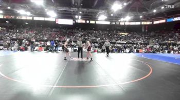 140 lbs 5th Place Match - Jesse Rice, Clearwater Valley vs Brooklyn Dodge, Soda Springs