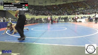 113 lbs Round Of 16 - Brooks Wood, Tuttle vs Hendrix Newcomb, Noble Takedown Club