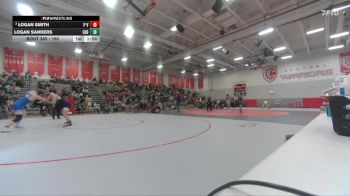 165 lbs Champ. Round 2 - Logan Smith, Piedra Vista vs Logan Sanders, Cedaredge