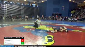 138 lbs Champ. Round 1 - Tyler Vazquez, Delbarton vs Tyler Traves, Mountain View