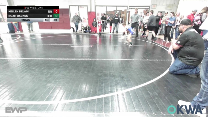 46-49 lbs Final - Kellen DeLain, Blackwell Wrestling Club vs Noah ...