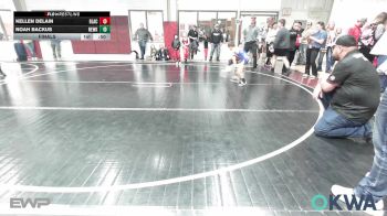 46-49 lbs Final - Kellen DeLain, Blackwell Wrestling Club vs Noah Backus, Newkirk Takedown Club