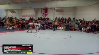 132 lbs Champ. Round 2 - Tanner Westermann, Olathe vs Josh Martinez, Cedaredge
