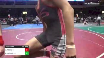 130 lbs Consi Of 8 #2 - Albert Adams, The Club vs Gabriel Gallardo, Tucson Cyclones