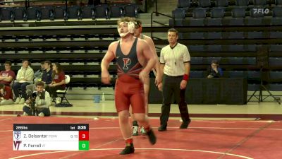 285 lbs 5th Place - Zachary Delsanter, Univ Of Pennsylvania vs Parker Ferrell, Virginia Tech