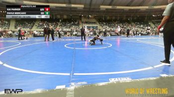 52 lbs 2nd Place - Kai Parker, Alpha Elite vs Pavle Mercado, GGB Ohio