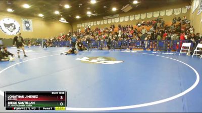 144 lbs Cons. Round 6 - Diego Santillan, St. Joseph/Santa Maria vs Jonathan Jimenez, Bullard