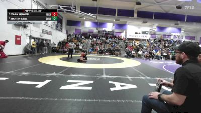 Boys 146 lbs Cons. Round 2 - Martin Leal, Corning Boys vs Izaak Gower, Yreka Boys