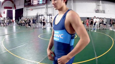138 lbs Champ. Round 1 - Aric Criss, Samurai Wrestling Club vs Joelan Coyer, Michigan West Wrestling Club