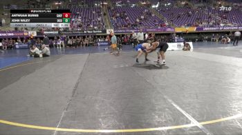 157 lbs 2nd Wrestleback (16 Team) - John Wiley, Oklahoma City vs Antwuan Burns, Campbellsville (Ky.)