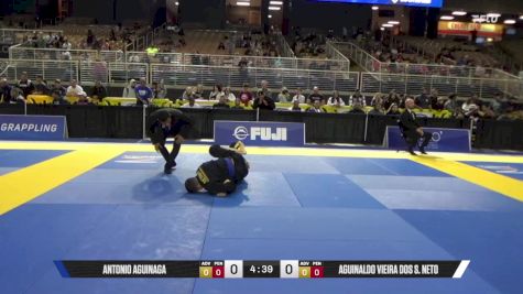 Aguinaldo Vieira Dos S. Neto vs Antonio Aguinaga 2025 Pan Jiu Jitsu IBJJF Championship