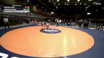 141 lbs Finals (2 Team) - Michael Lewis, Snow College vs Spencer Wright, Western Wyoming Community College