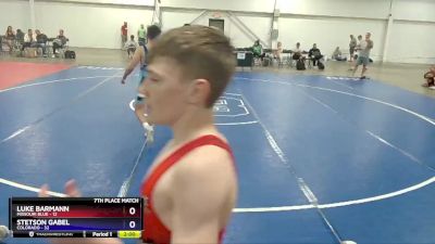 125 lbs Placement Matches (16 Team) - Luke Barmann, Missouri Blue vs Stetson Gabel, Colorado