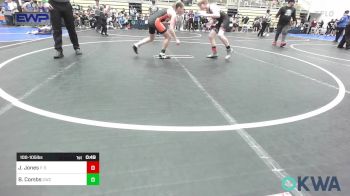 100-105 lbs Rr Rnd 1 - Jackson Jones, F-5 Grappling vs Brilee Combs, Cowboy Wrestling Club