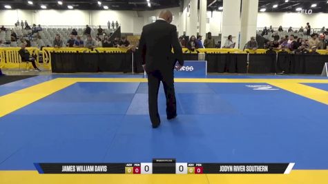 Jodyn River Southern vs James William Davis 2025 World IBJJF Jiu-Jitsu No-Gi Championship
