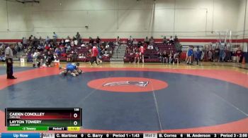 138 lbs Round 3 - Layton Towery, Auburn vs Caiden Conolley, Chelsea