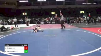 54 lbs Consi Of 4 - Jayse Birakos, Oakdale vs Maximiliano Hernandez, Inland Elite