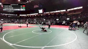 134 lbs Champ. Round 1 - Wyatt Girts, OCGA vs Julian Coffee, Unattached