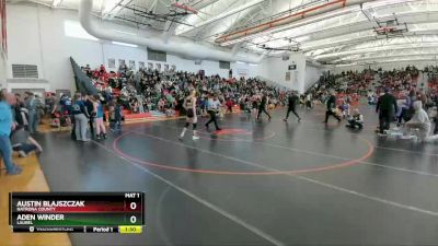 145A Round 2 - Aden Winder, Laurel vs Austin Blajszczak, Natrona County