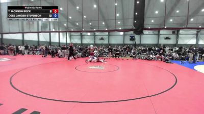 16U Boys FS - 144 lbs Cons. Round 4 - Jackson Beck, ID vs Cole Danger Stevenson, CA