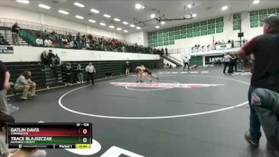 126 lbs 3rd Place Match - Gatlin Davis, Torrington vs Trace Blajszczak, Natrona County