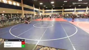 116 lbs Final - Victoria Barragan, Imperial Wrestling vs Adrina Gazard, Threshold WC