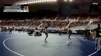 100-D1 Champ. Round 1 - Samantha McWilliams, Horizon vs Samantha Rodriguez, Canyon View High School