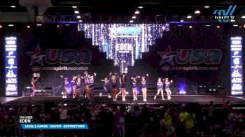FCA Cheer - Eden [2025 L2 Junior - Novice - Restrictions Day 1] 2025 USA All Star Cheer Super Nationals