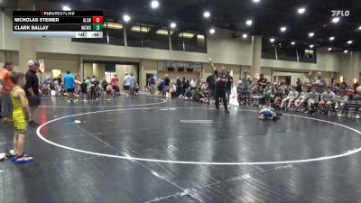 45 lbs Round 3 (6 Team) - Nicholas Steiner, Alabama Elite Red vs Clark Ballay, Williamson County WC