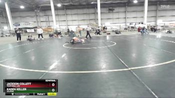 67 lbs Semifinal - Jackson Collett, Team Real Life vs Kaden Keller, Salmon