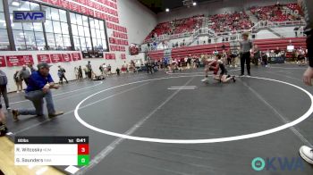 80 lbs Consolation - Rocky Witcosky, Team Nomad vs Graham Saunders, Shelton Wrestling Academy