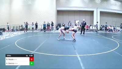 101 lbs Quarterfinal - Bella Reyes, Scotsmen WC vs Alana Garcia, SoCal Grappling WC