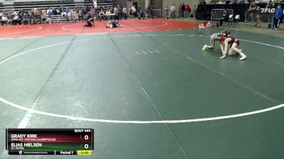 80 lbs Quarterfinal - Elias Nielsen, St. Peter vs Grady Kirk, STMA (St. Michael/Albertville)